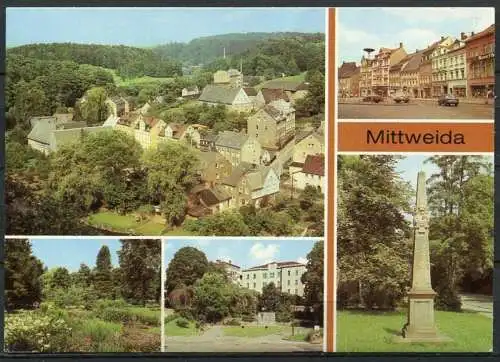 (1050) Mittweida / Mehrbildkarte - n. gel. - DDR - Bild und Heimat