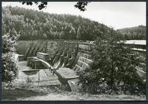 (1048) Talsperre Kriebstein  - gel. 1977 - DDR - Bild und Heimat