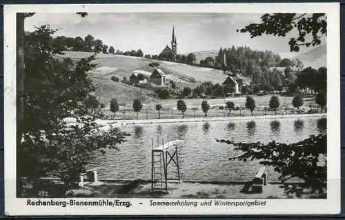 (1035) Rechenberg-Bienenmühle/Er zg. - Original Handabzug - gel. 1958 - DDR