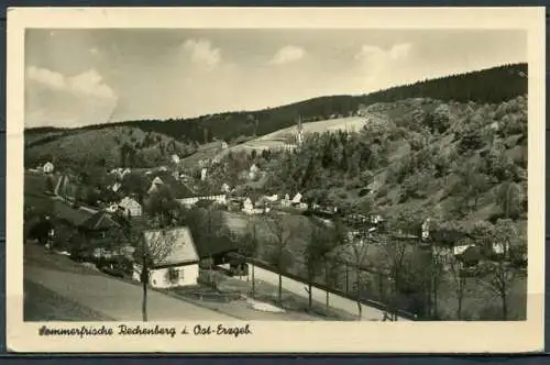 (1034) Sommerfrische Rechenberg i. Ost-Erzgeb. - gel. 1957 - DDR