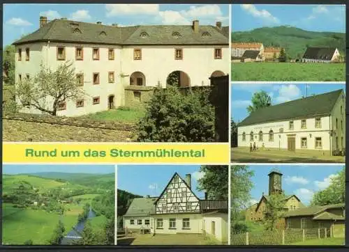 (1015) Rund um das Sternmühlental/ Mehrbildkarte - n. gel. - DDR - Bild und Heimat