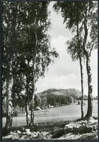 (1010) Augustusburg (Erzgeb.) / Blick vom Birkenwäldchen - beschrieben 1969 - DDR
