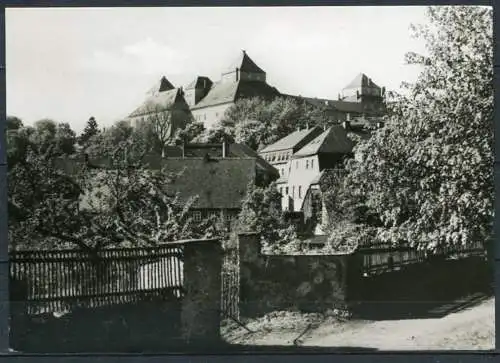 (1005) Augustusburg / Erzgeb. / Blick zum Schloß - gel. 1965 - DDR - A 3/65  Erhard Neubert, Karl-Marx-Stadt