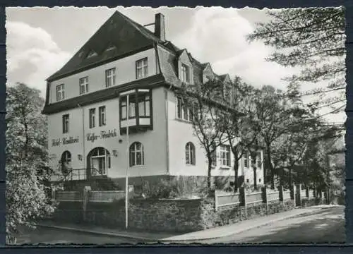 (0998) Augustusburg i. Erzgeb. / Hotel-Konditorei-Kaffee Friedrich - gel. 1970 - DDR