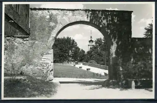 (0989) Augustusburg / Torbogen/ Portal - beschrieben 1959 - DDR - Handabzug