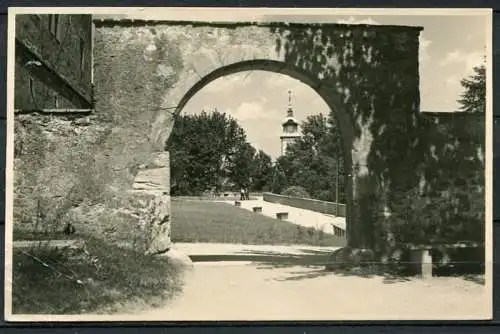 (0988) Augustusburg / Torbogen/ Portal - gel. 1959 - DDR - Handabzug