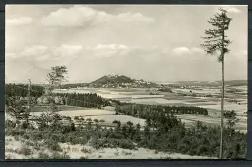 (0987) Blick auf die Augustusburg - gel. 1963 - DDR - Bild und Heimat