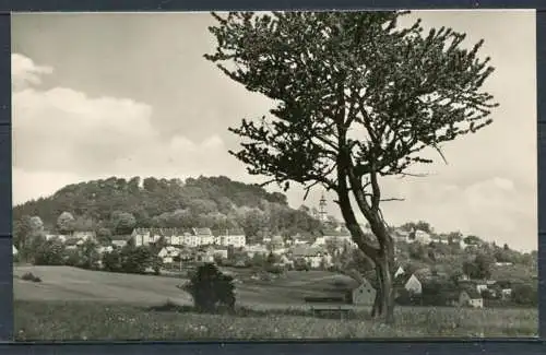 (0986) Augustusburg i. Erzgeb. / Blick zur Stadt - gel. 1966 - DDR