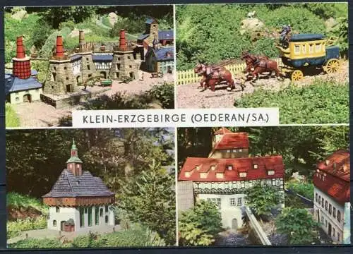 (0981) Klein-Erzgebirge (Oederan/Sa.) / Mehrbildkarte - n gel. - DDR - Bild und Heimat