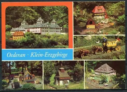 (0980) Oederan / Klein-Erzgebirge / Mehrbildkarte - n. gel. - DDR - Bild und Heimat