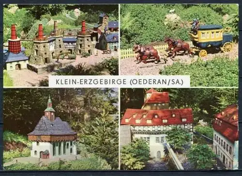 (0968) Klein-Erzgebirge (Oederan/Sa.) / Mehrbildkarte - n. gel. - DDR - Bild und Heimat