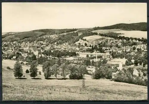 (0953) Olbernhau (Erzgeb.) / Blick auf die Stadt - gel. 1974 - DDR