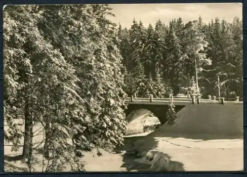 (0943) Kühnhaide, Erzgeb. / Winter - Echt Foto - DDR - gel. 1965 - K 5/63  Erhard Neubert