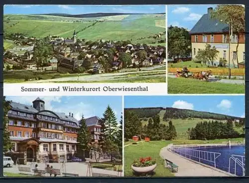 (0928) Oberwiesenthal / Mehrbildkarte - gel. 1979 - DDR - Bild u. Heimat