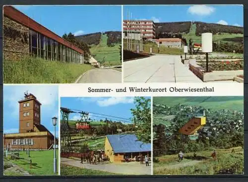 (0927) Oberwiesenthal/ Mehrbildkarte - n. gel. - DDR - Bild und Heimat  A1/829/83   01 14 0228