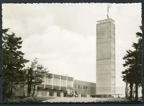 (0914) Oberwiesenthal / Fichtelberghaus mit Aussichtsturm - gel. - DDR - K 7/68  1292  W. Oelschlägel, Zwickau
