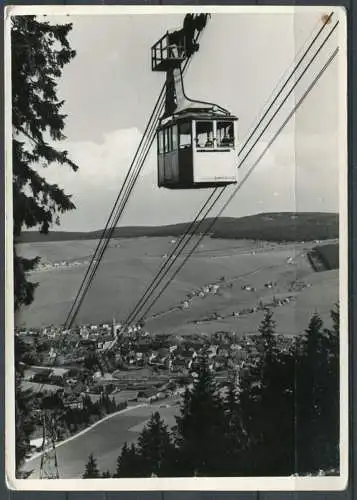 (0908) Kurort Oberwiesenthal/ Erzgeb. / Schwebebahn - Echt Foto - n. gel. - Photo-Kaden, Oberwiesenthal