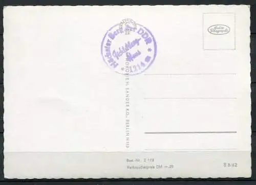 (0898) Kurort Oberwiesenthal / Seilbahn / Schwebebahn - n. gel. - DDR - Graphokopie - Stempel: Fichtelberghaus