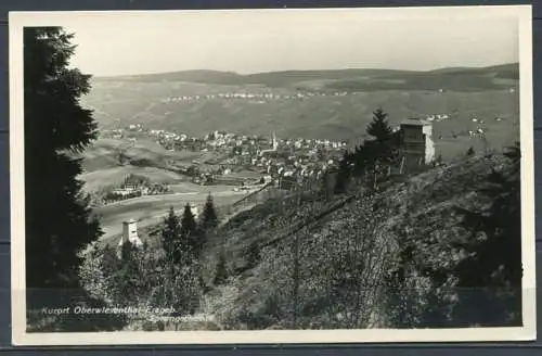 (0896) Kurort Oberwiesenthal / Sprungschanze - gel. 1955 - DDR - 52  Photo-Spezialhaus Knospe