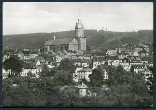 (0879) Annaberg-Buchholz/ mit Pöhlberg/ St. Annenkirche - gel. 1983 - DDR - Bild und Heimat