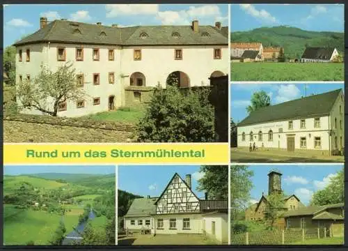 (0822) Rund um das Sternmühlental/ Mehrbildkarte - n. gel. - DDR - Bild und Heimat  A1/622/80  01 14 0413