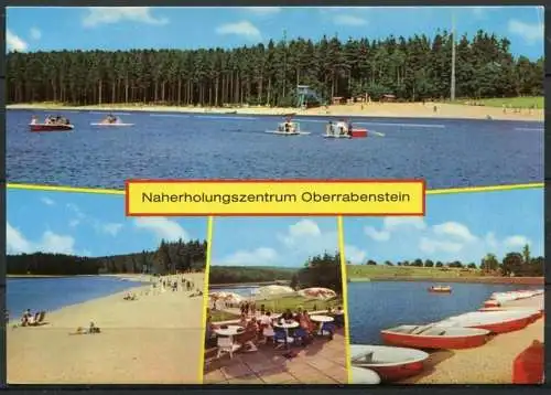 (0814) Karl-Marx-Stadt/ Naherholungszentrum Oberrabenstein/ Mehrbildkarte - n. gel. - DDR - Bild und Heimat