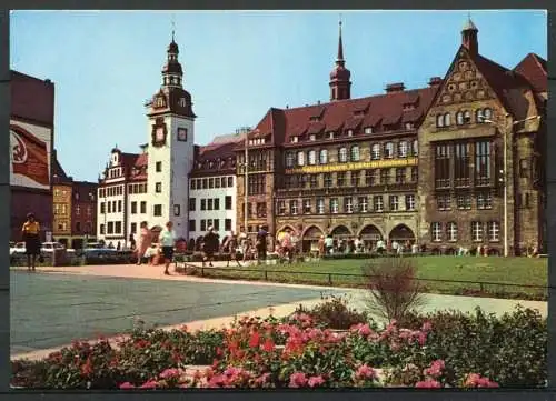 (0790) Karl-Marx-Stadt/ Rathaus - n. gel. - DDR - Bild und Heimat  A1/419/84    01 14 0320/31