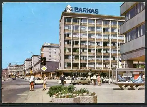 (0786) Karl-Marx-Stadt/ Straße der Nationen / Oldtimer Wartburg / Trabant - gel. 1981 - DDR - Bild und Heimat