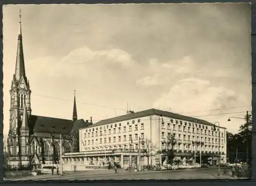 (0785) Karl-Marx-Stadt/ HO-Hotel "Chemnitzer Hof" - gel. 1962 - DDR - Bild und Heimat  14/4709   3/61