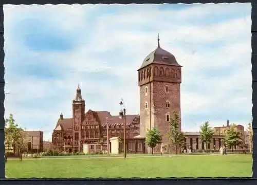 (0768) Karl-Marx-Stadt/ Blick zum Roten Turm - gelaufen 1964 - DDR - S 432/A 7792?  A3/17/64