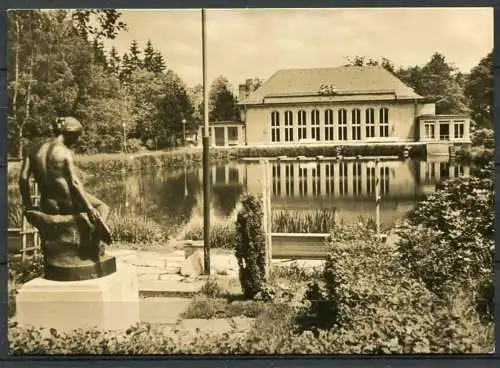 (0760) Bad Brambach/ Blick zur Festhalle - gelaufen - DDR - Bild und Heimat   A 1/B 26/65