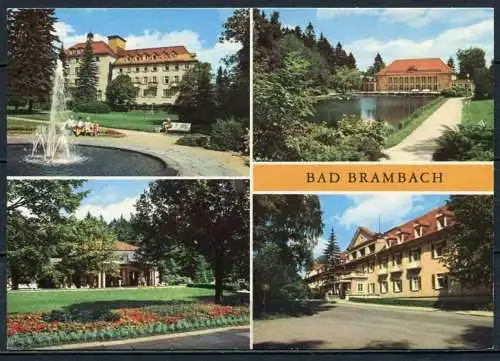 (0757) Bad Brambach/ Mehrbildkarte - n. gel. - DDR - Bild und Heimat  A1/124/81  01 14 0344