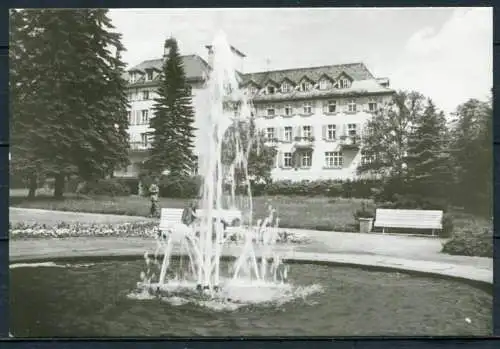 (0753) Bad Brambach/ Joliot-Curie-Haus - gel. 1980 - DDR - Bild und Heimat   A 1/B 643/78   01 14 13 178