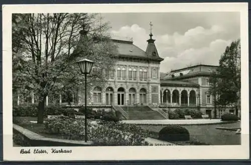 (0729) Bad Elster/ Kurhaus - gel. 1954 - DDR - 8612   A 162754  57/974/4100  Erhard Neubert, Karl-Marx-Stadt