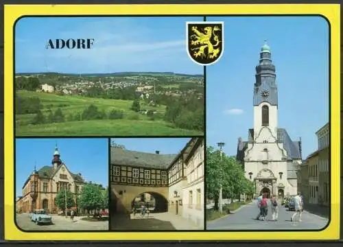 (0727) Adorf/ Vogtl. - Mehrbildkarte - gel. 1994 - Bild und Heimat   01 14 2025/12