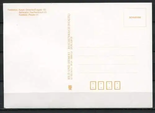 (0688) Plauen/ Oberer Bahnhof/ mit Straßenbahn/ Mehrbildkarte - n.gel. - DDR - Bild und Heimat