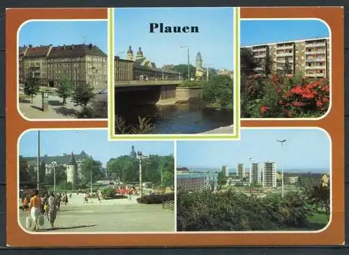 (0679) Plauen/ Mehrbildkarte - n. gel. - DDR - Bild und Heimat   A1/728/83  01 14 0672