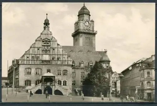 (0651) Plauen/ Vogtl. / Altmarkt mit Rathaus - gelaufen 1958 - DDR - 14/1489  246/57
