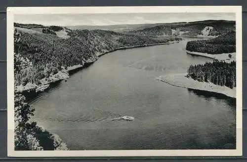 (0559) Bleilochtalsperre/ Blick vom Heinrichstein nach dem Silberknie - gel. - DDR - M 193 / Z 4089