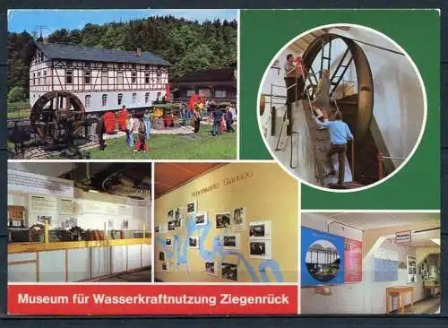 (0554) Museum für Wasserkraftnutzung Ziegenrück - n. gel. - DDR - Bild und Heimat   A1/1219/86  01 10 0182/08 K