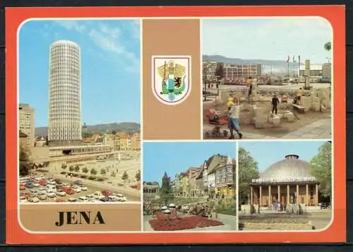 (0532) Jena/ Mehrbildkarte - n. gel. - DDR - Bild und Heimat  01 10 0243/32  301085/87