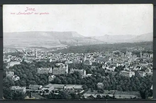 (0529) Jena, vom "Landgrafen" aus gesehen - n. gel. - no. 3783 / Hofkunstanstalt Löffler & Co., Greiz