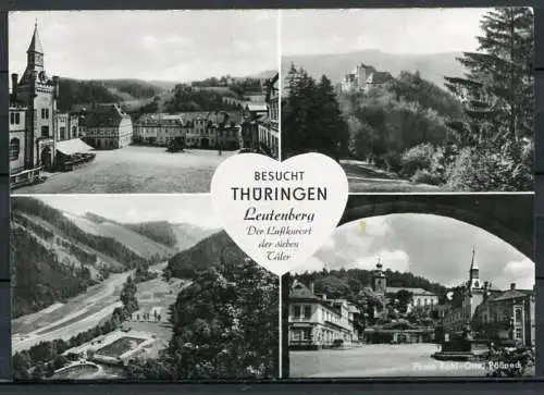 (0469) Leutenberg/ Der Luftkurort der sieben Täler/ Mehrbildkarte - gel. - DDR - 1 12 5  F 34-65  PGH