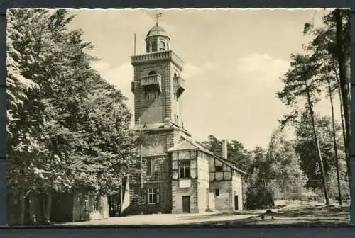 (0459) Bad Schmiedeberg/ Aussichtsturm m. Gaststätte "Schöne Aussicht" - Echt Foto 848/62 - n. gel.