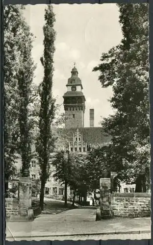 (0441) Zeitz/ Rathausgarten - gel. 1957 - DDR - VEB Volkskunstverlag Reichenbach  V 11 28 A 246/ 57