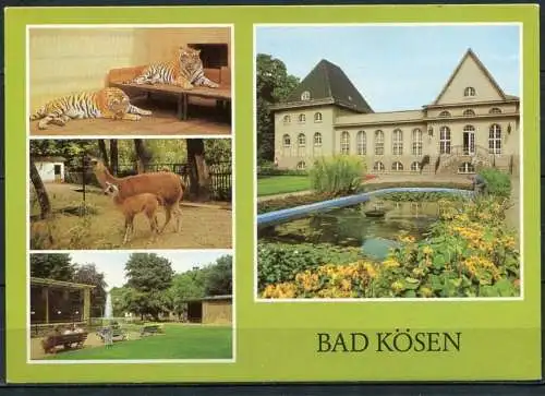 (0432) Bad Kösen/ Mehrbildkarte - n. gel. - DDR - Bild und Heimat  A1/544/84  01 08 0294/12