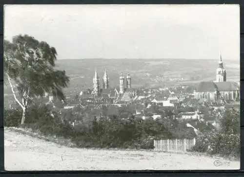 (0428) Naumburg (Saale) Blick auf den Dom - gel. 1976 - DDR - W. Musche Tera 34