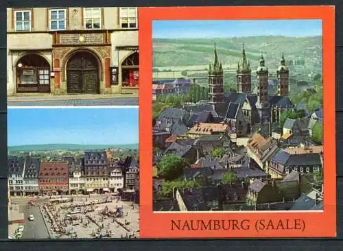 (0423) Naumburg (Saale)/ Mehrbildkarte - n. gel. - DDR - Bild und Heimat  A1/502/84 01 08 0144/12