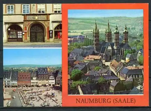 (0422) Naumburg (Saale)/ Mehrbildkarte - n.  gel. - DDR - Bild und Heimat  A1/502/84 01 08 0144/12
