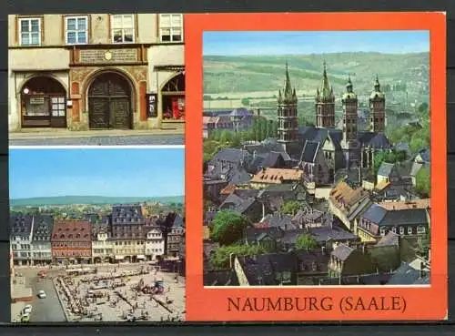 (0421) Naumburg (Saale)/ Mehrbildkarte - n. gel. - DDR - Bild und Heimat  A1/502/84 01 08 0144/12